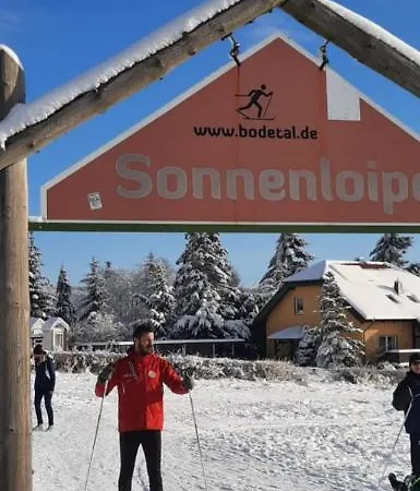 Skibbi's An Der Sonnenloipe In Friedrichsbrunn Prázdninový dům Thale