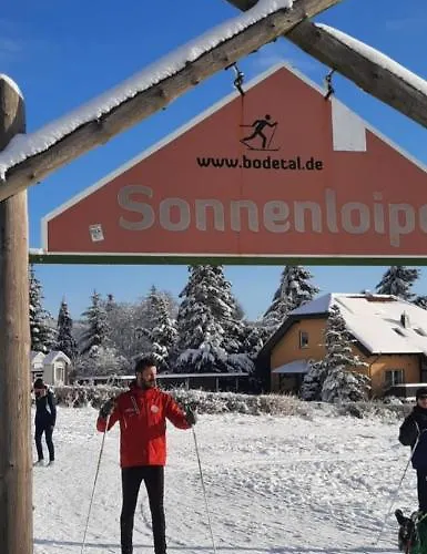 Skibbi's An Der Sonnenloipe In Friedrichsbrunn 度假居 塔勒